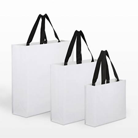 타포린가방 종이 화이트