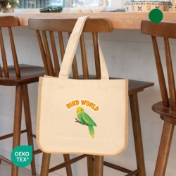 오코텍스인증 브레드에코백(34*30cm/옆면 13cm)